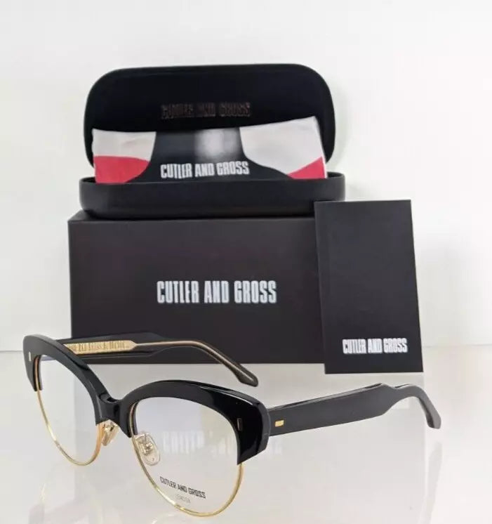 Brand New Authentic CUTLER AND GROSS OF LONDON Eyeglasses 1351 C 01 55mm