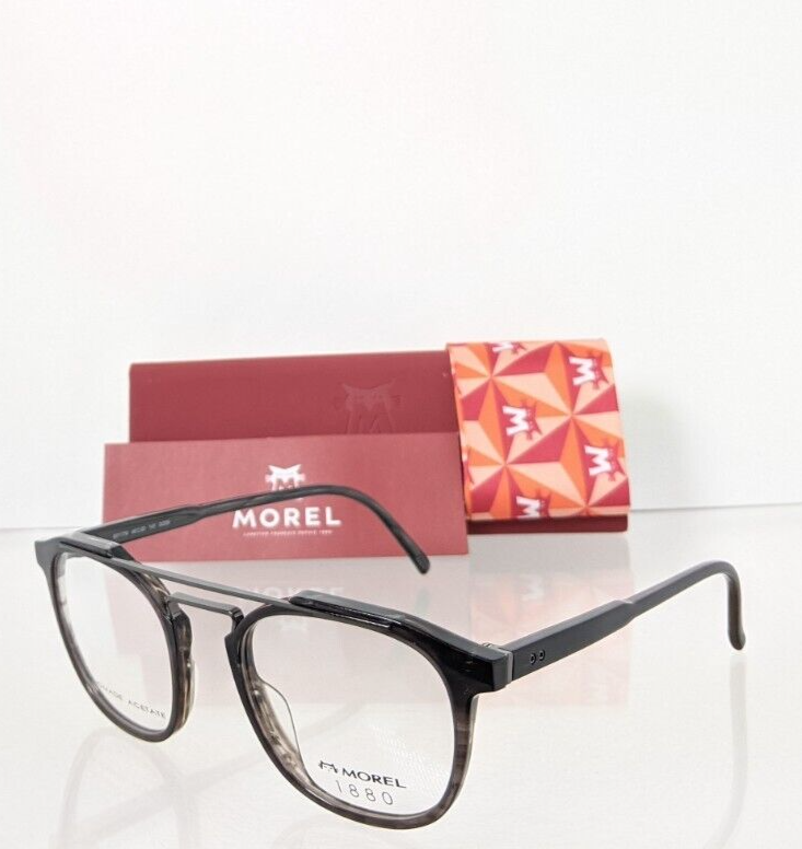 Brand New Authentic Morel Eyeglasses 1880 60117M GG 09 50mm Frame