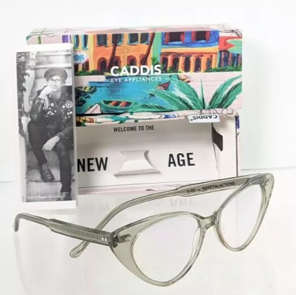 New Authentic CADDIS Eyeglasses Nepetalactone 52mm Grey Frame