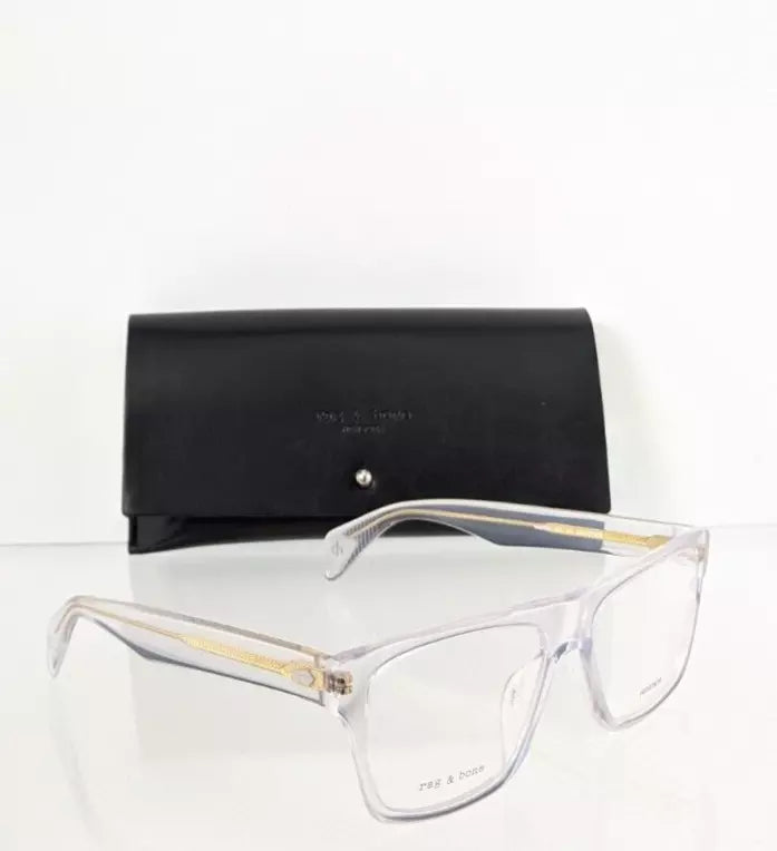 New Authentic RAG & BONE Eyeglasses RNB 7036 900 Hexetate 54mm Frame