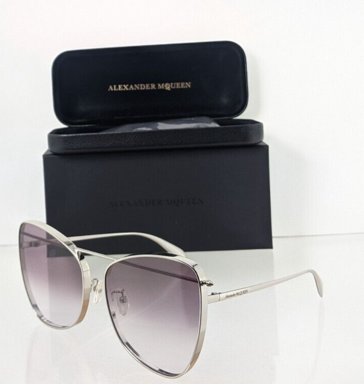 Brand New Authentic Alexander McQueen Sunglasses AM 0228 003 63mm Frame