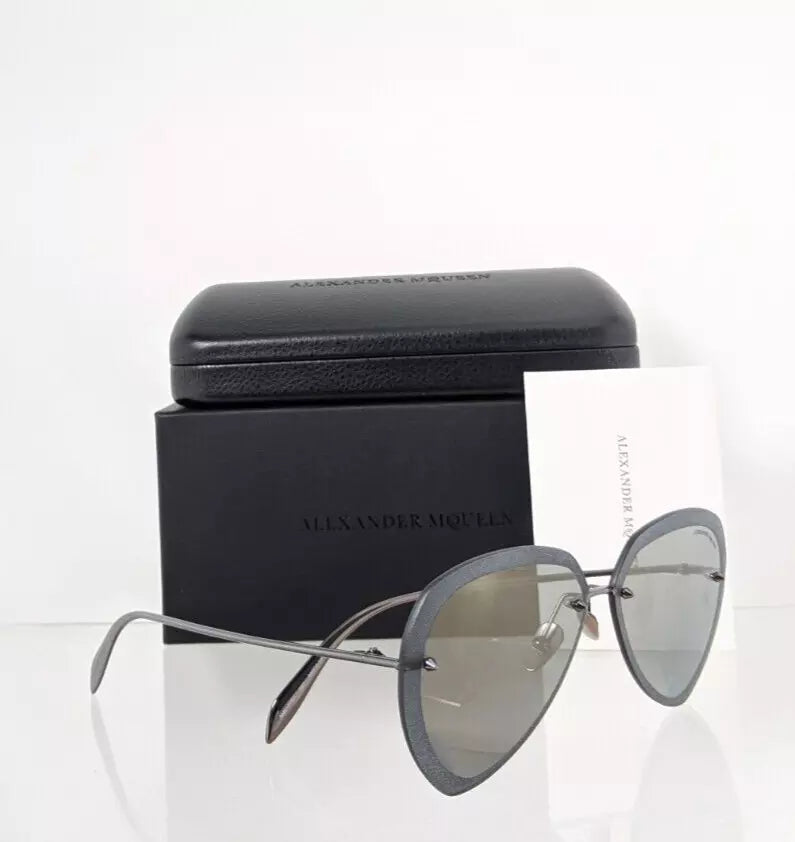 Brand New Authentic Alexander McQueen Sunglasses AM0120SA 003 54mm 0120