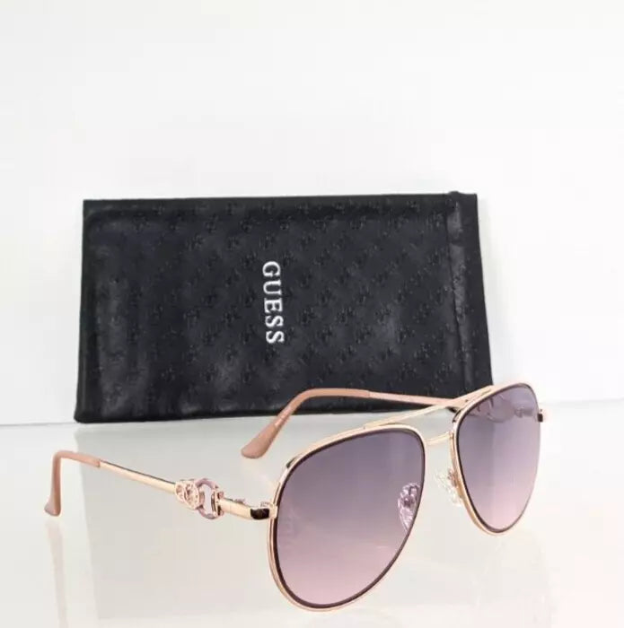 Brand New Authentic Guess Factory Sunglasses GF 0344 28U Gold Frame GF0344 Frame