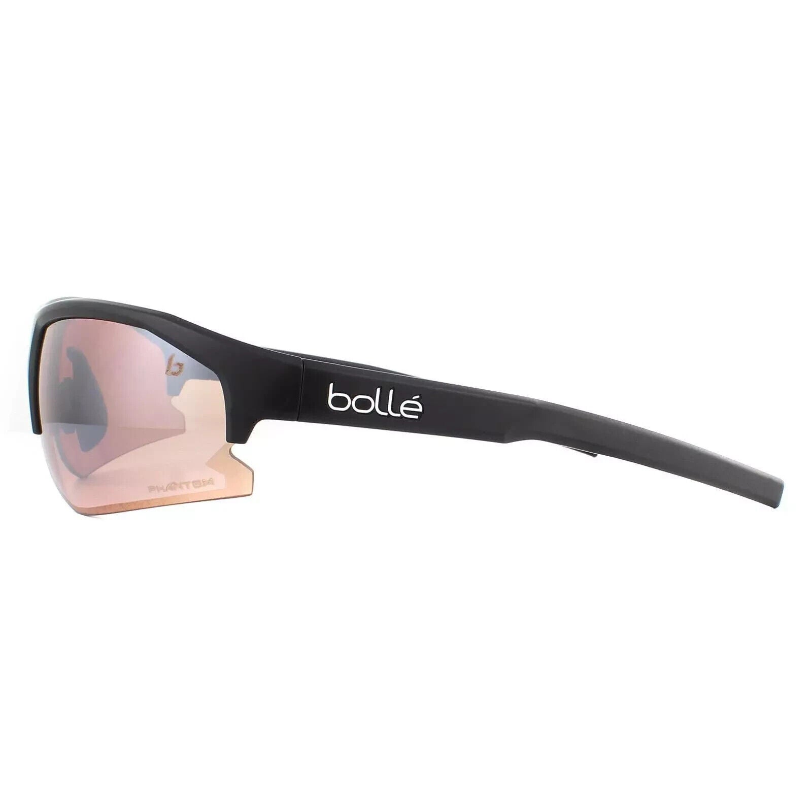 Brand New Authentic Bolle Sunglasses BOLT 2.0 Matte Black Frame