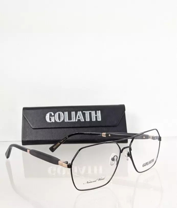 Brand New Authentic GOLIATH Eyeglasses XVII Black 60mm Frame