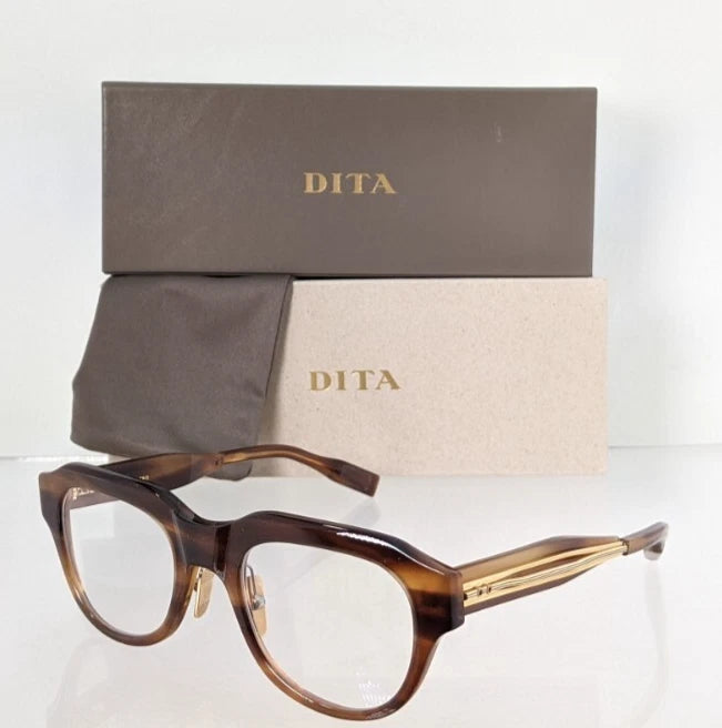 New Authentic Dita Eyeglasses Wasserman Two DTX-415-A-03 Brown 50mm Frame