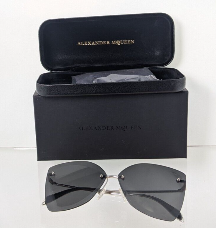 Brand New Authentic Alexander McQueen Sunglasses AM 0119 001 64mm Frame