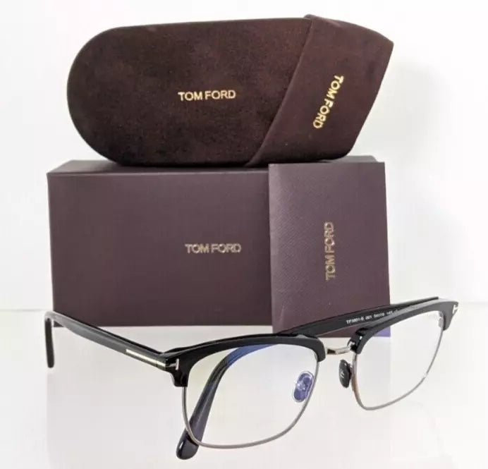 Brand New Authentic Tom Ford TF 5801 Eyeglasses 001 Frame FT 5801 - B Frame 54mm