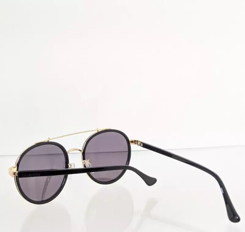 Brand New Authentic Calvin Klein Sunglasses CK 1225 001 Black/Gold Frame