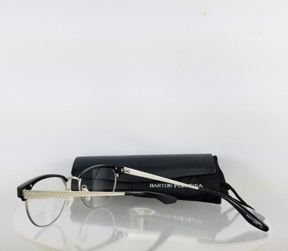 Brand New Authentic Barton Perreira Eyeglasses FILLY BLA/BRS 49mm Frame