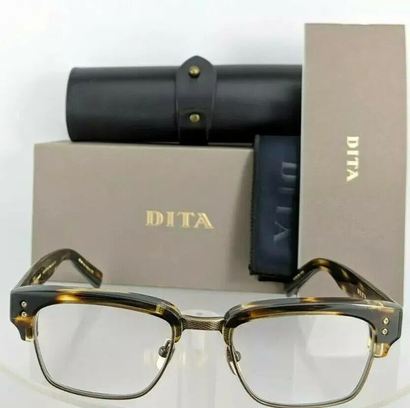 Brand New Authentic Dita Eyeglasses STATESMAN DRX 2011N Tortoise 52mm Frame