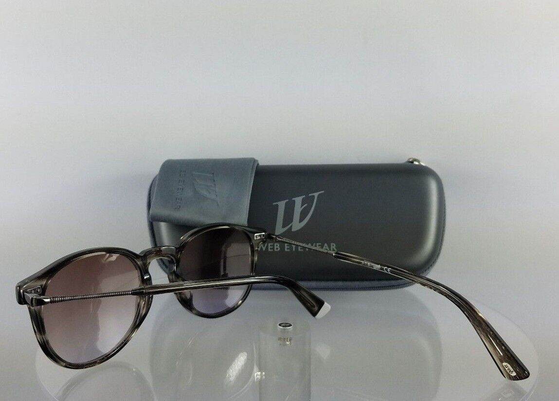 Brand New Authentic Web Sunglasses WE 177 Col. 20B Brown Grey 50mm Frame 0177