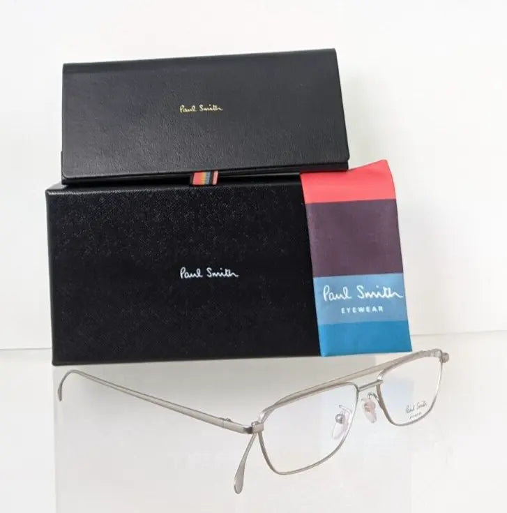 Brand New Authentic Paul Smith Eyeglasses PSOP009 V1 C: 03 56mm Askew Frame