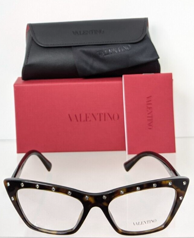 Brand New Authentic Valentino Eyeglasses VA 3031 5002 52mm 3031 Tortoise Gold