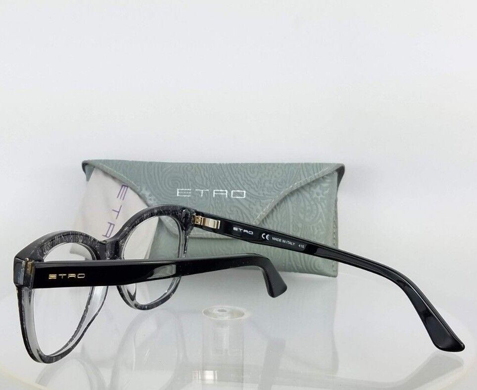 Brand New Authentic ETRO Eyeglasses ET2605 021 Black Frame 52mm