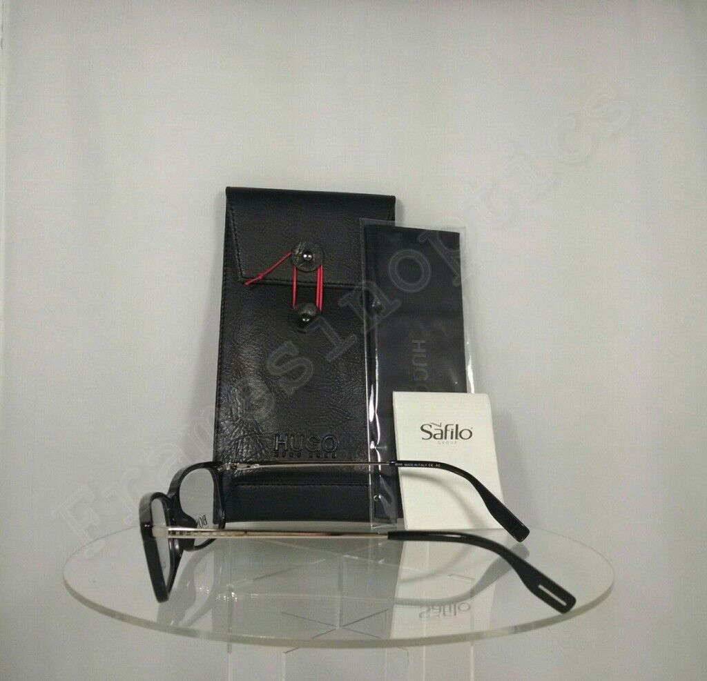 Brand New Authentic Hugo Boss 0549 Eyeglasses CSA Black Frame BO0549