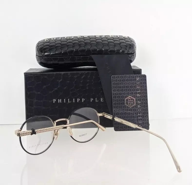 New Authentic Philipp Plein Eyeglasses VPP 061 Col 0300 VP061 Glam sunset Frame