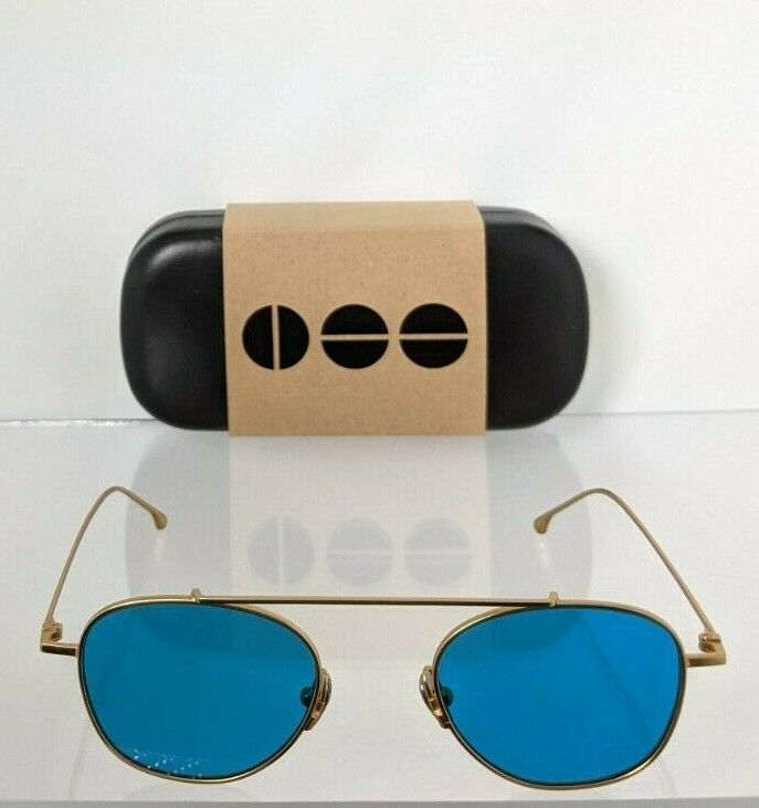 Brand New Authentic KOMONO SUNGLASSES SN THE SHELDON 48mm Gold Frame