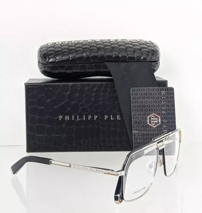 New Authentic Philipp Plein Eyeglasses VPP 085 Col 0578 VPP085 Pure Frame