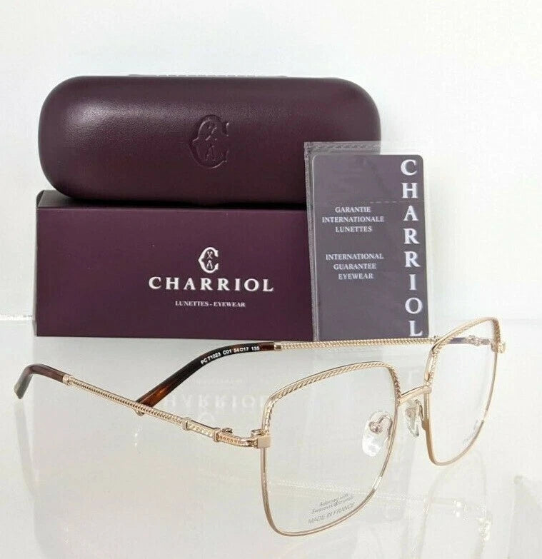 Brand New Authentic Charriol Eyeglasses PC 71023 C01 PC71023 54mm Frame