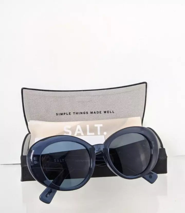 New Authentic Salt Sunglasses Courtney IB Polarized Blue Frame