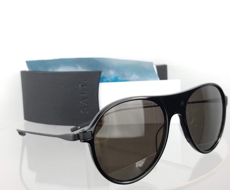 Brand New Authentic Salt Sunglasses St Hubbins Bk 55Mm Black Polarized Frame