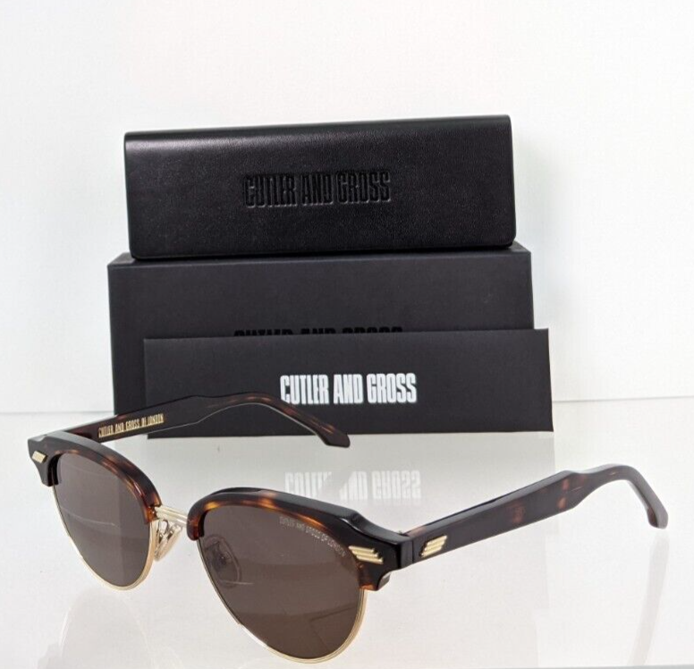 Brand New Authentic CUTLER AND GROSS OF LONDON Sunglasses M : 1334 C : 02 50mm