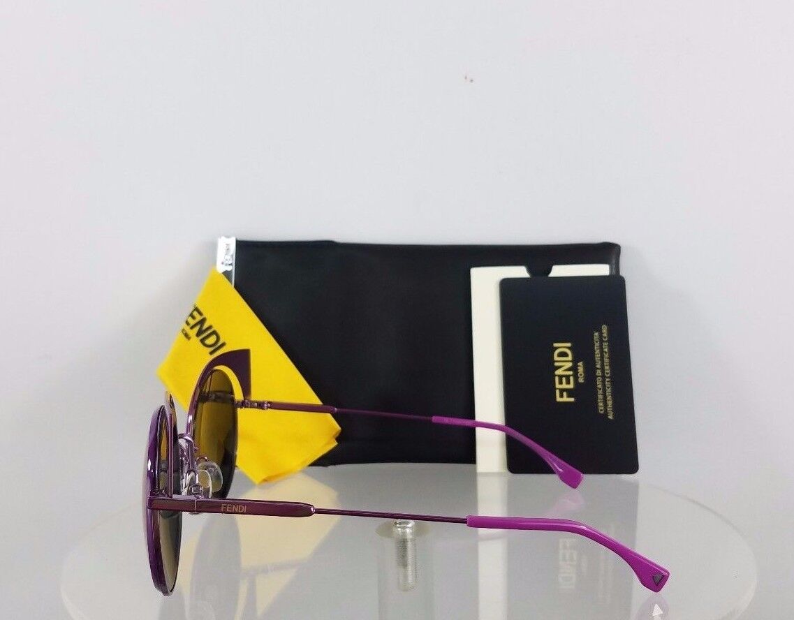 Brand New Authentic Fendi FF 0177/S Sunglasses QZHPE Violet Mirror 53mm 0177