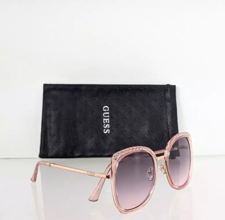 Brand New Authentic Guess Factory Sunglasses GF 0381 72T Pink Gold Frame GF0381