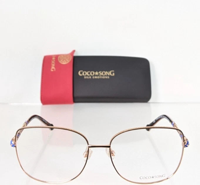 New Authentic COCO SONG Eyeglasses Pink Monkey Col. 4 56mm CV225