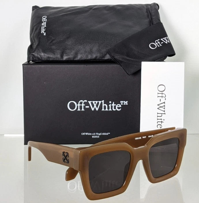 New Authentic OFF WHITE Sunglasses JACKSON 7407 MUD OERI 131