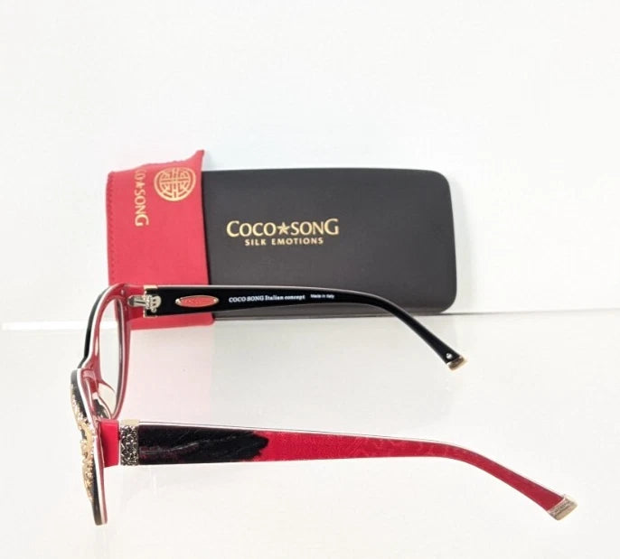New Authentic COCO SONG Eyeglasses Golden Phoenix Col. 1 54mm CV093