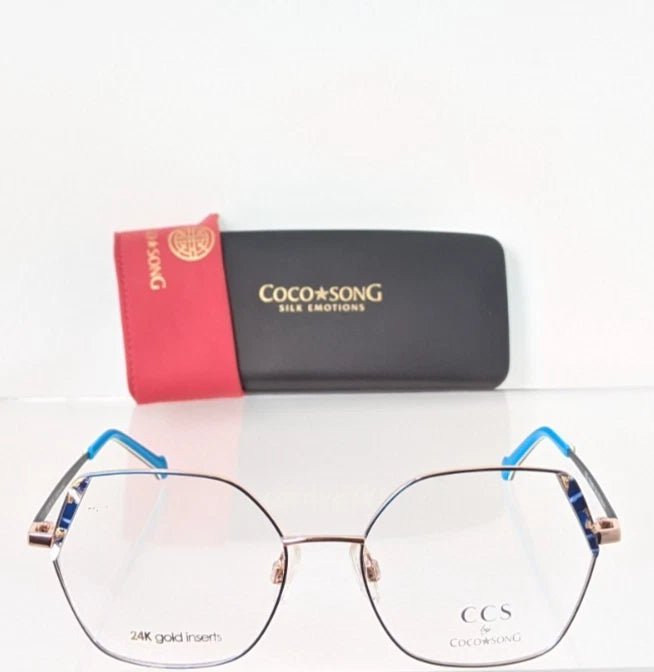 New Authentic CCS by COCO SONG Eyeglasses CCS 163 Col. 2 53mm