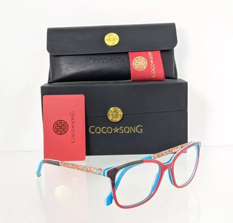 Brand New Authentic COCO SONG Eyeglasses GOES ON Col. 4 53mm CV266