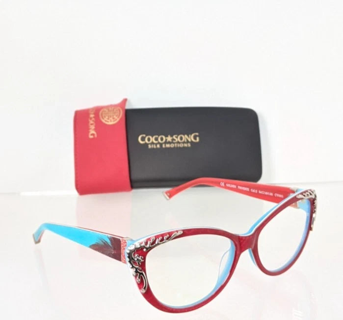 New Authentic COCO SONG Eyeglasses Golden Phoenix Col. 2 54mm CV093