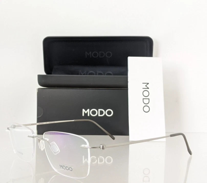 Brand New Authentic MODO Eyeglasses 4602 Silver 54mm Frame