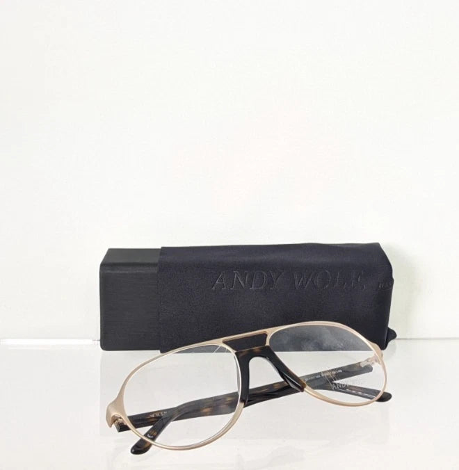 New Authentic Andy Wolf Eyeglasses Adams Col. b Hand Made Austria 59mm Frame