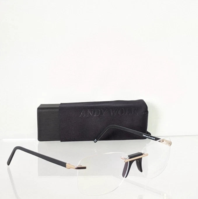 New Authentic Andy Wolf Eyeglasses FENN Col. a Hand Made Austria 57mm Frame