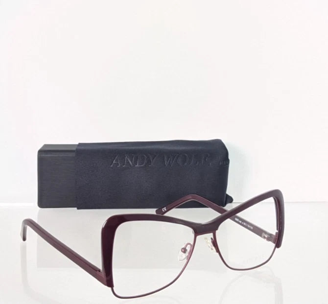 New Authentic Andy Wolf Eyeglasses 5083 Col. e Hand Made Austria 56mm Frame