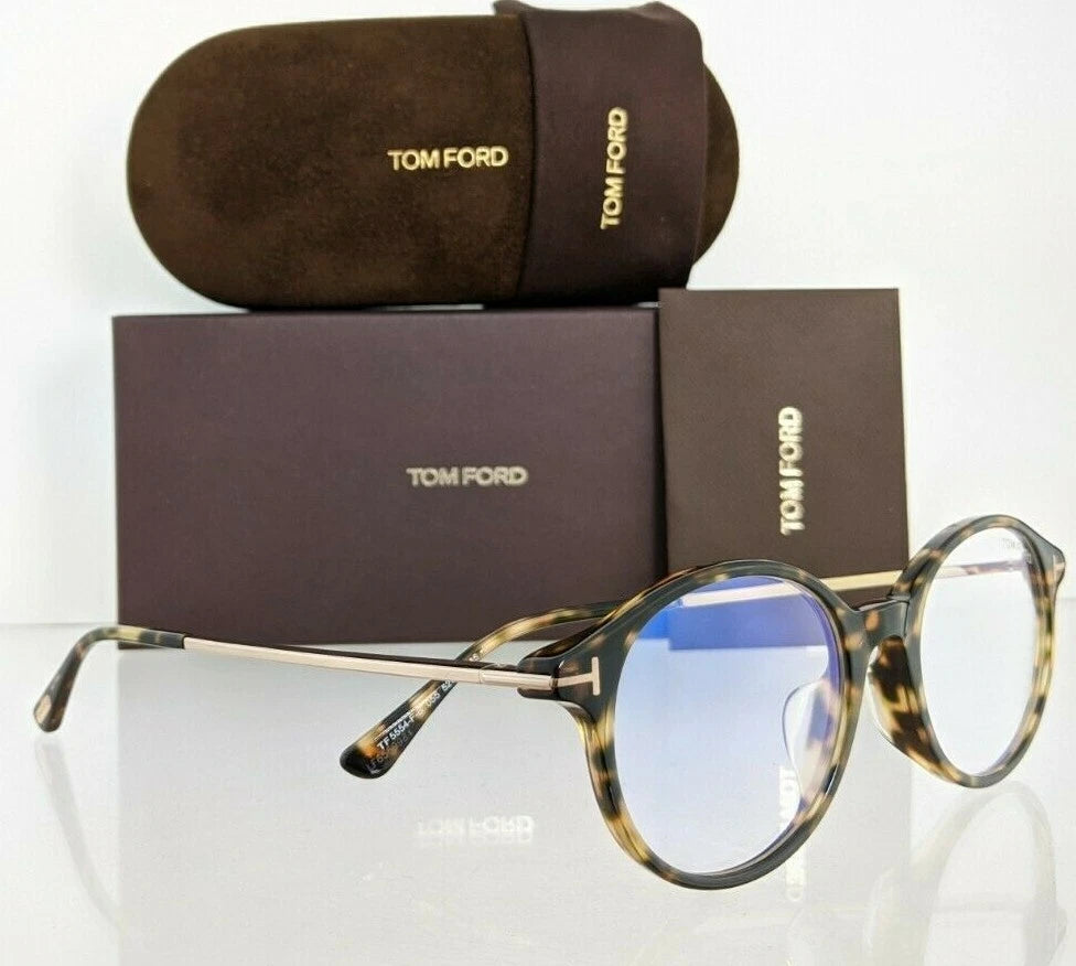 Brand New Authentic Tom Ford TF 5554 Eyeglasses 055 Frame FT 5554-F-B 52mm