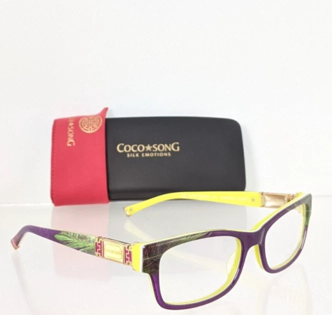 New Authentic COCO SONG Eyeglasses Party Dance Col. 1 53mm CV106