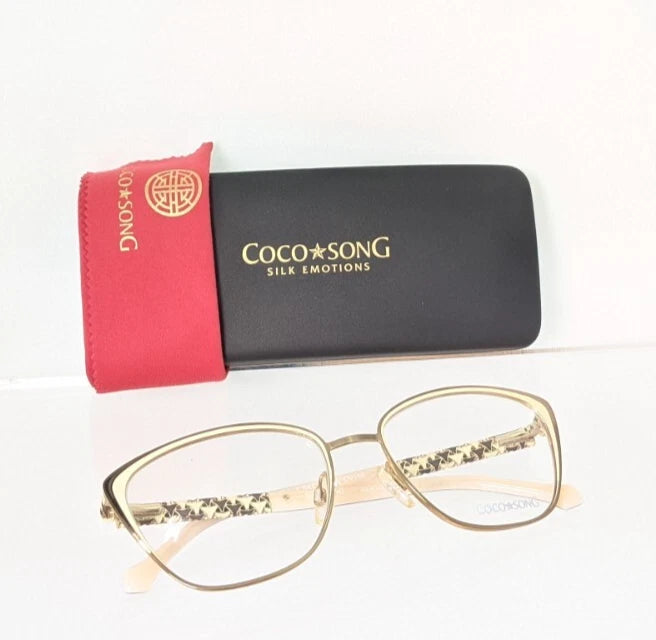 New Authentic COCO SONG Eyeglasses Susie Brown Col. 4 54mm CV198