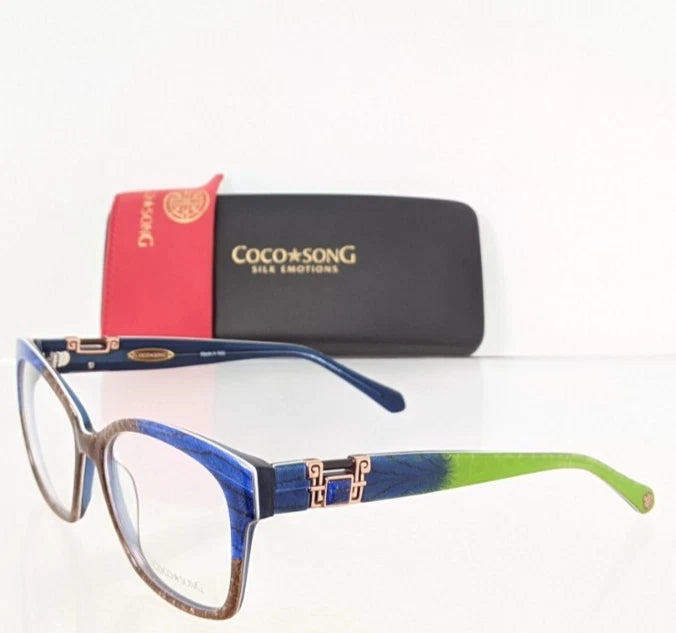 New Authentic COCO SONG Eyeglasses Crystal Trouble Col. 2 55mm CV163