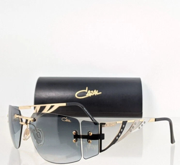 Brand New Authentic CAZAL Sunglasses MOD. 926 COL. 001 Gold Black 57mm 926