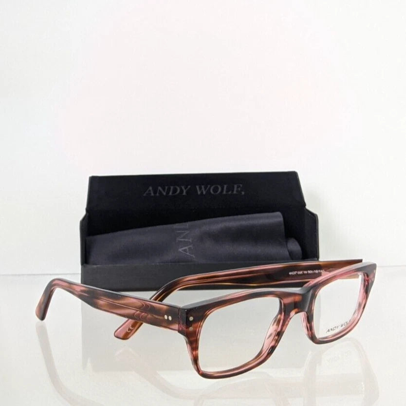 New Authentic Andy Wolf Eyeglasses 4437 Col. N Hand Made Austria 50mm Frame