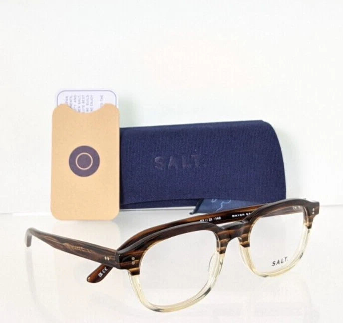 New Authentic SALT Eyeglasses MAYER WOK 52mm Frame