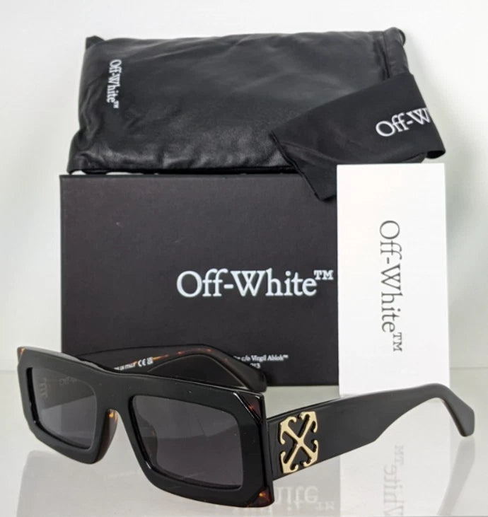 New Authentic OFF WHITE Sunglasses LAUREL 1007 Black 54mm OERI138