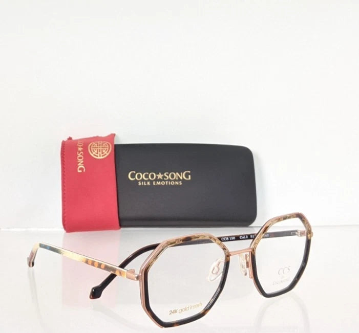 New Authentic CCS by COCO SONG Eyeglasses CCS 150 Col. 3 51mm