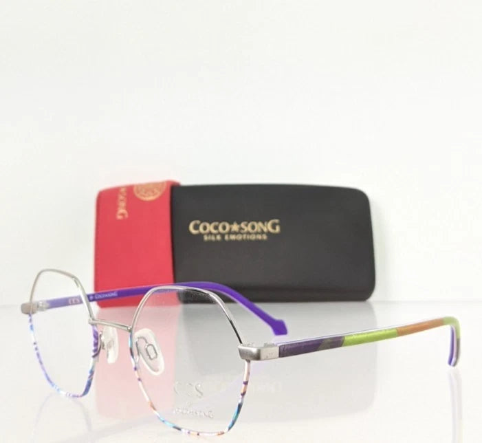 New Authentic CCS by COCO SONG Eyeglasses CCS 129 Col. 2 47mm
