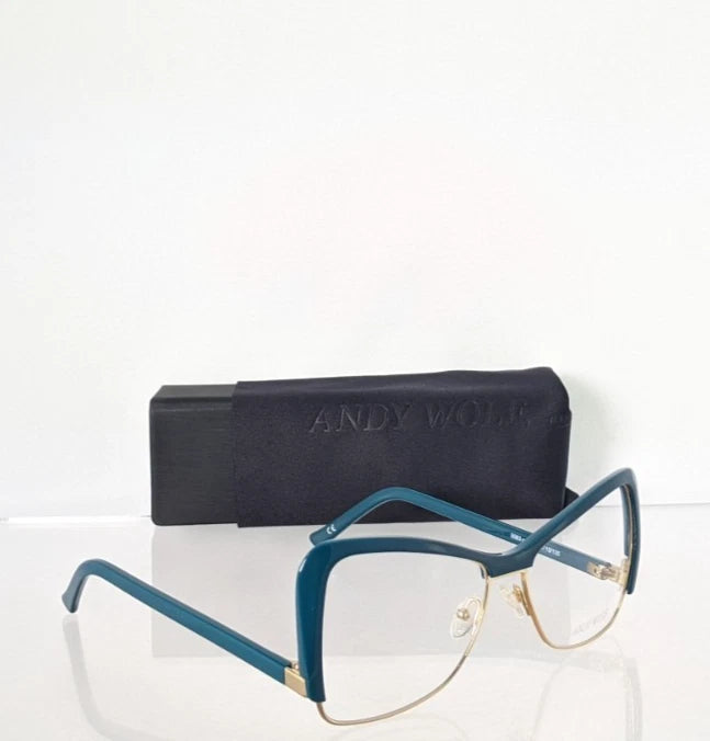 New Authentic Andy Wolf Eyeglasses 5083 Col. d Hand Made Austria 56mm Frame